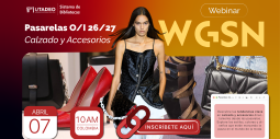 Webinar WGSN - Pasarelas O/I 26/27 Calzado y Accesorios. 
