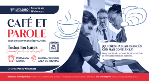 Café et parole- Club de conversación en francés Café et parole- Club de conversación en francés