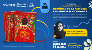 Conversatorio con la autora de Las heroínas de la historia. Las próceres olvidadas. Conversatorio con la autora de Las heroínas de la historia. Las próceres olvidadas.